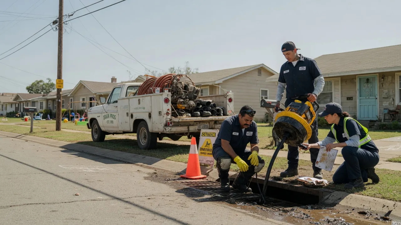 Drain Cleaning in Valliant, OK near me